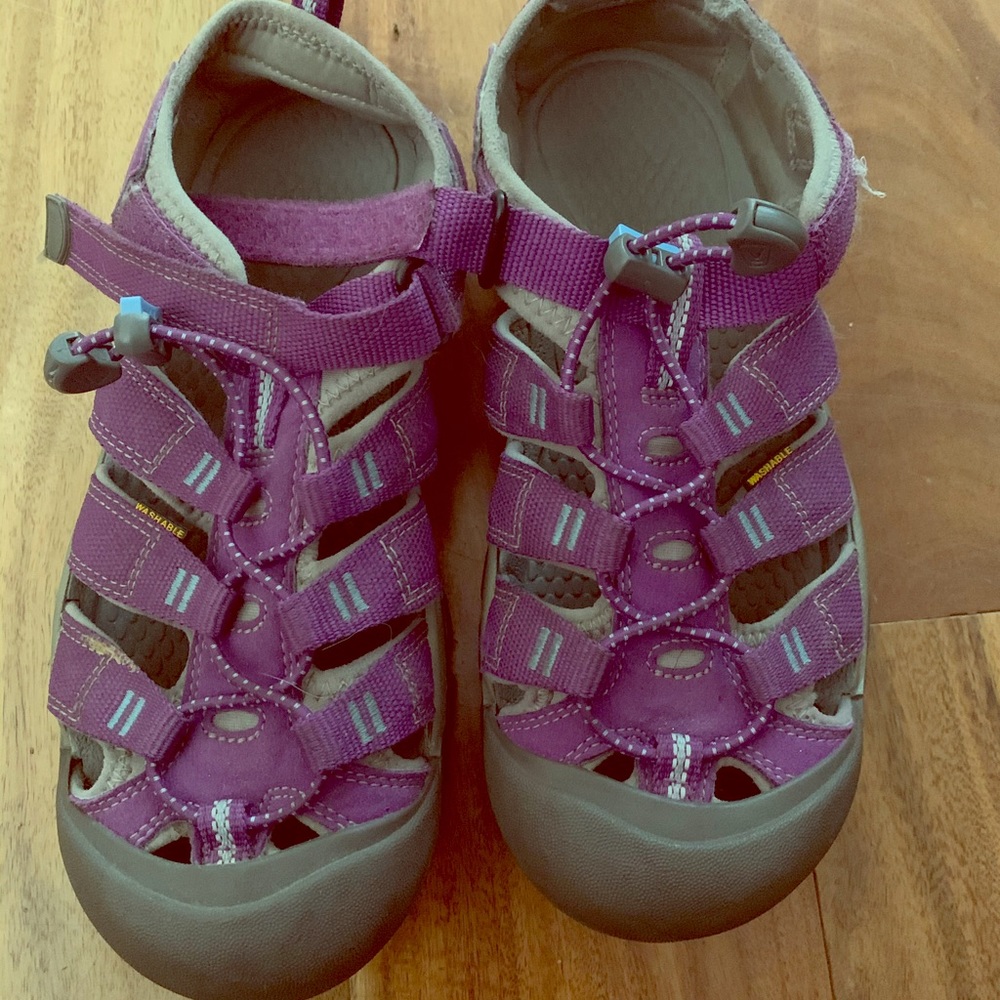 Purple Keen Sandals